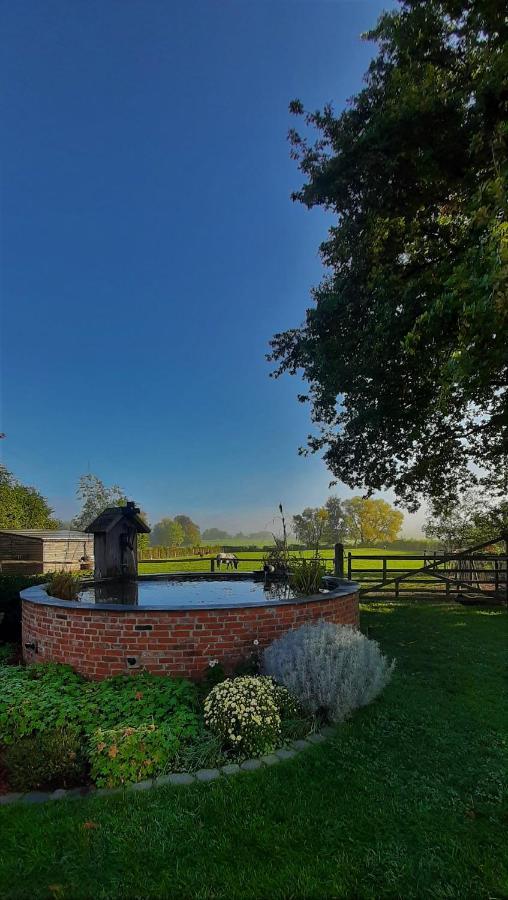 B & B Victors Hof, Met Zwemvijver In Landelijke Setting Lievegem Ngoại thất bức ảnh